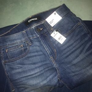 Express Barely Boot Mid Rise Jeans Sz 0 petite